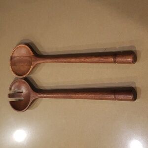 Wooden Salad Serving Set